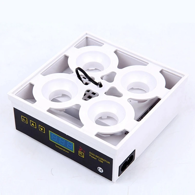 Digital Temperature Small Brooder Hatchery Egg Incubator Hatcher For Chicken Duck Bird Pigeon | Feeding &amp Watering Supplies