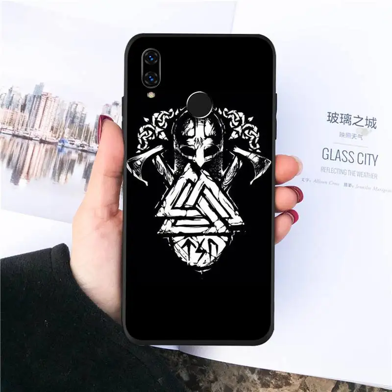 

Slavic Viking symbol Kolovrat Phone Case For huawei honor 10i 10 lite 8x 9x 20 30 v30 pro mate 20 30 40 lite pro cover