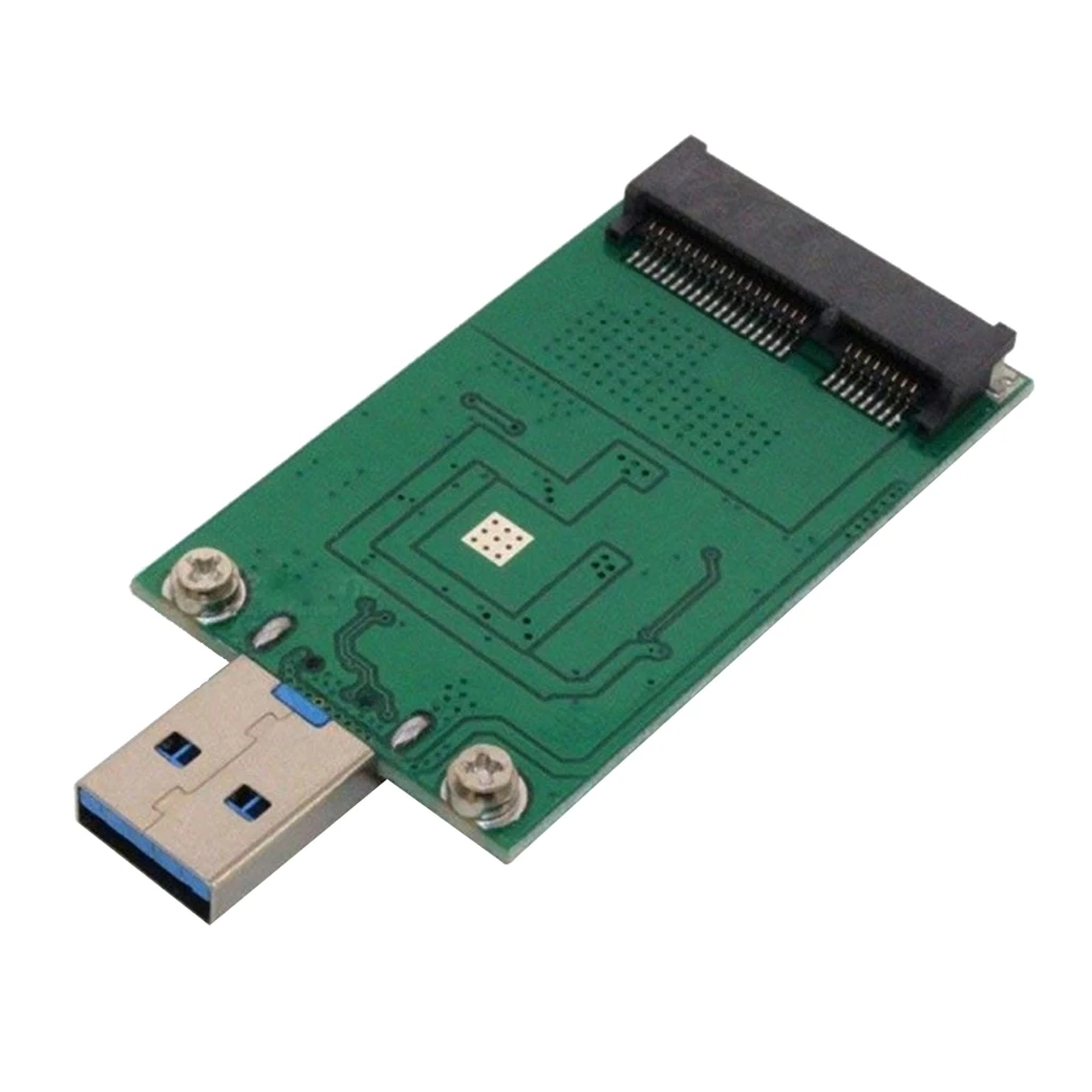 1pcs Mini PCI-e MSATA SSD To USB3.0 Converter For 1.8 &quot(standard Size) Drives | Компьютеры и офис