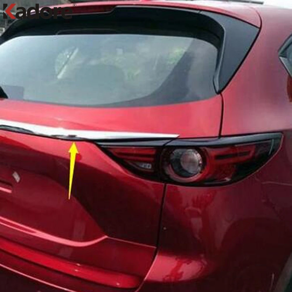 Крышка задней крышки багажника для Mazda CX5 CX 5 KF 2017 2018 2019 2020 хром хвост ворота