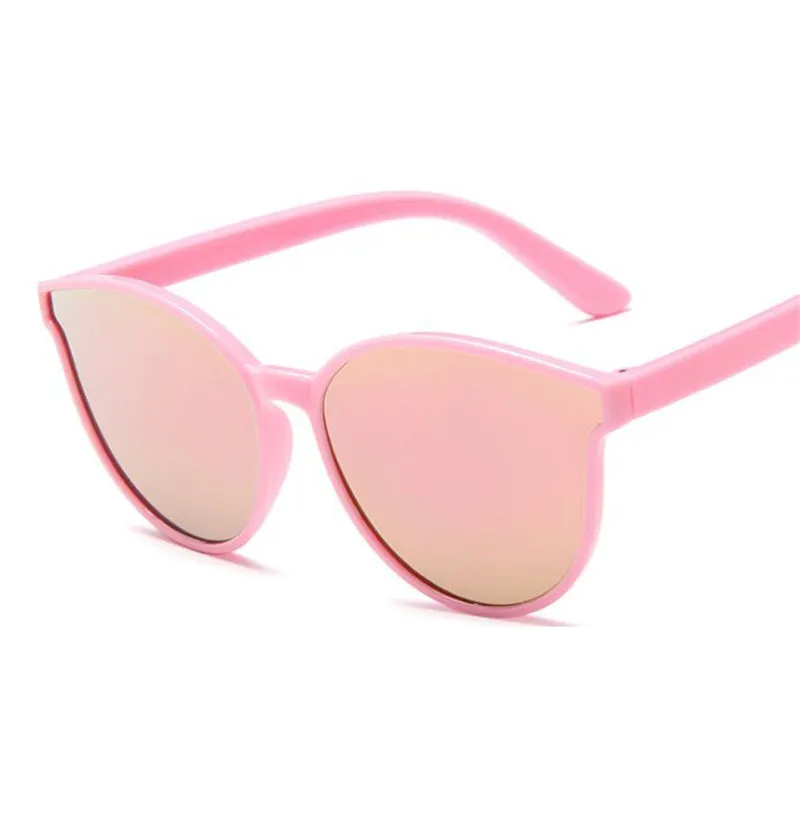 Новые солнцезащитные очки &quotкошачий глаз&quot для детей мальчиков и девочек