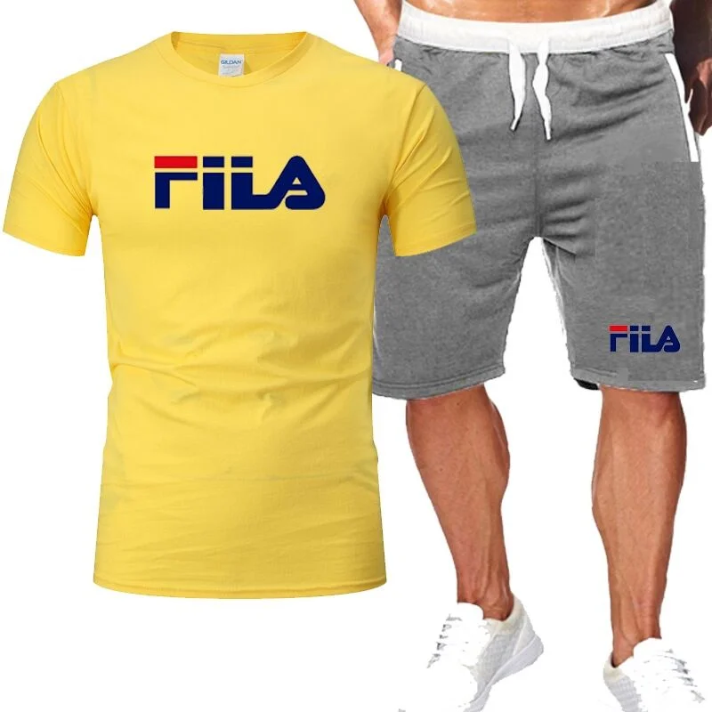 Мужской футбольный трикотажный спортивный костюм тренировочный с коротким