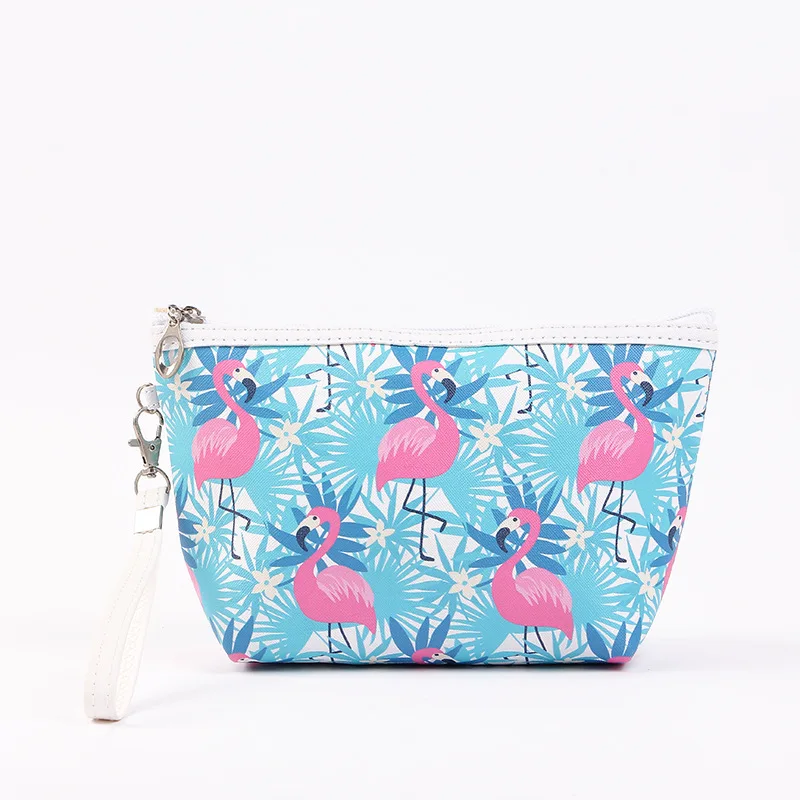 

2021 large capacity multifunctional creative cartoon zipper cosmetic bag custom logo
