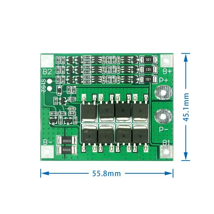 Новая 3S 25A литий-ионная 18650 BMS PCM плата защиты батареи bms pcm с балансом для