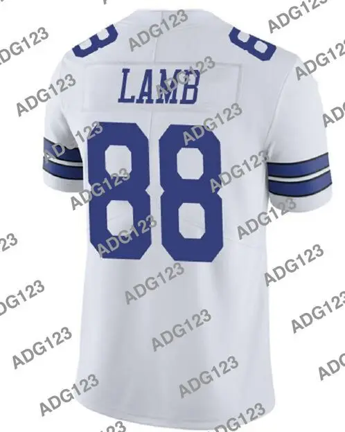 

Stitch Dallas CeeDee Lamb White Men Women Kid Youth Vapor Limited Jersey