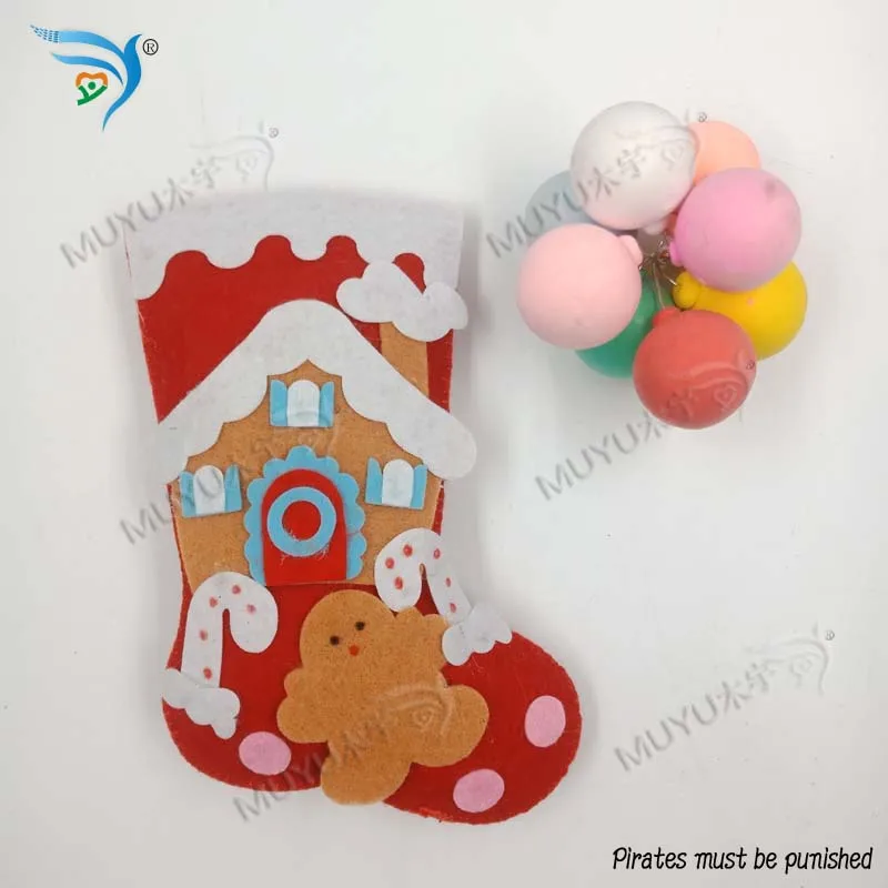 Рождественские чулки DIY ручной клупп-вырезанная доска образование деревянная форма изготовление скрапбукинга MY6606