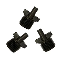 8pcs 7 5mm outer diameter to 12 male thread connector garden greenhouse irrigation watering system fittings