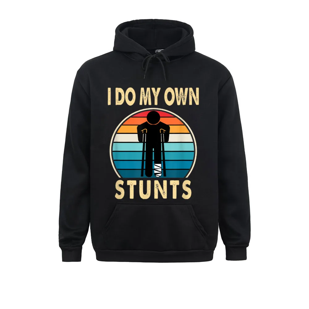 

Broken Leg Injury Ankle Knee Funny Get Well Soon Gift Prevailing Male Sweatshirts Long Sleeve Men Hoodies Hoods