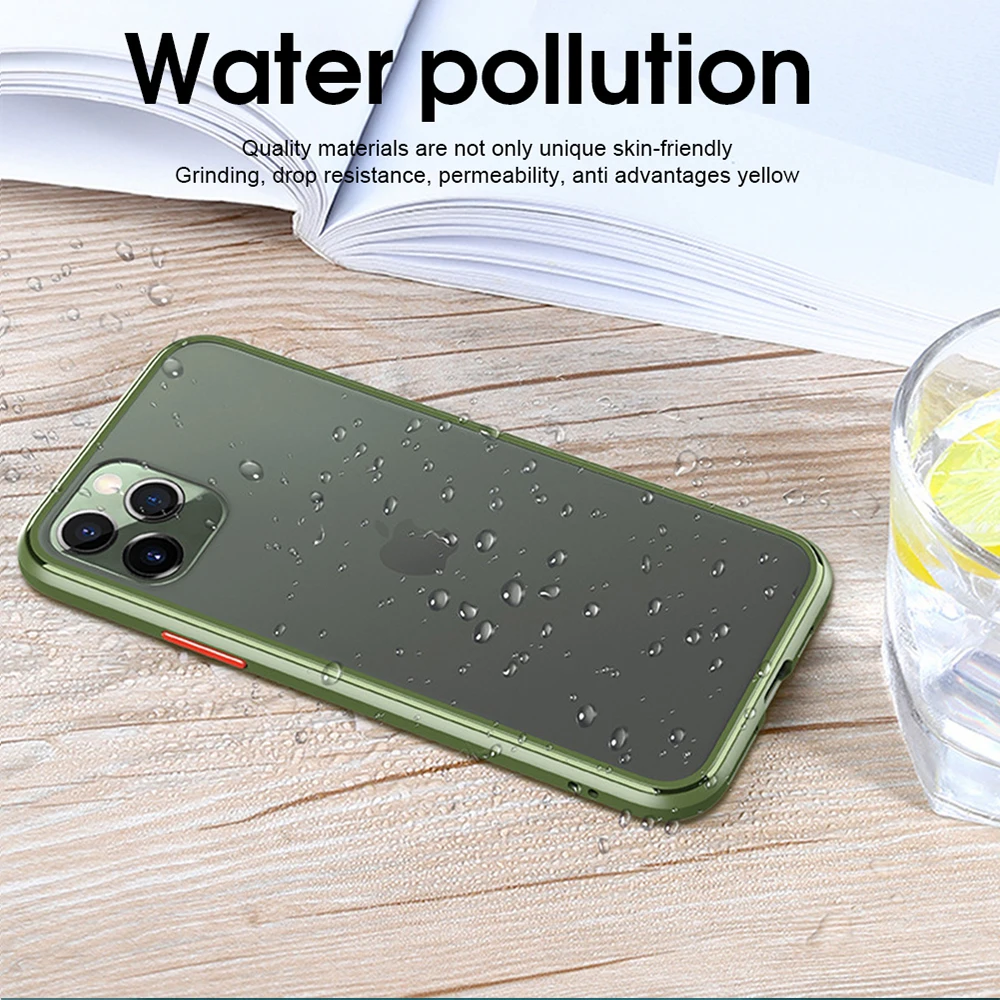 Eqvvol тонкий прозрачный чехол для iPhone X XR XS 11 Pro MAX матовый защитный силиконовый из