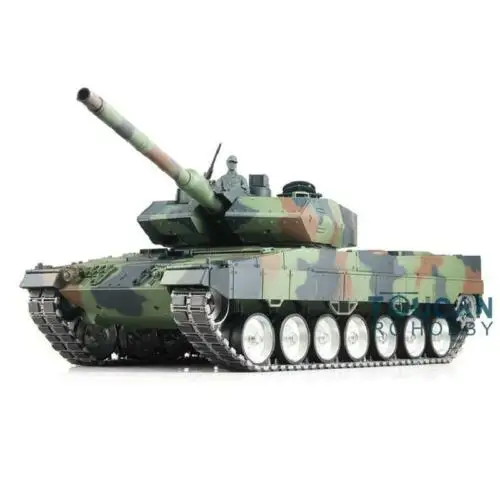 

1/16 Heng Long 6.0 Leopard2A6 RC Tank 3889 Barrel Recoil W/ Rubbers