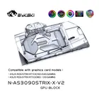 Водяной блок Bykski с полным покрытием графического процессора для ASUS RTX3080 3090, графическая карта STRIX, водяной охладитель VGA, синхронизация ARGBRGB, детской