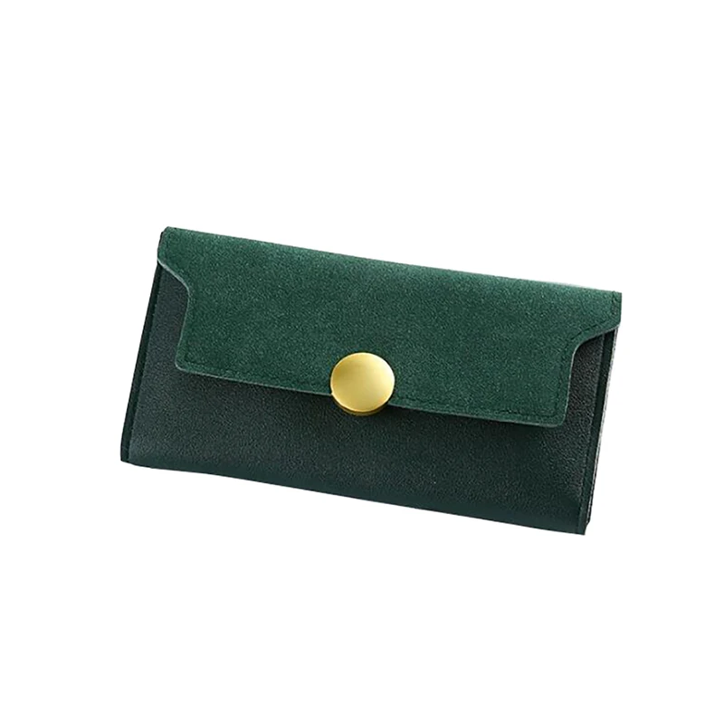 Женский винтажный кошелек клатчи кошельки модные матовые дизайнерские дамские