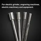 Головка цилиндра с покрытием алмазная шлифовальная головка, 8 шт., 3 мм, 4 мм, 5 мм, 6 мм