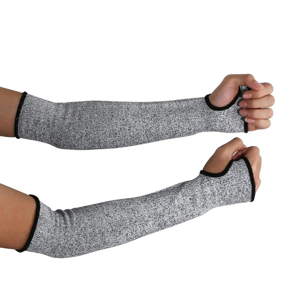 1 пара анти порезные перчатки защита рук износостойкие рабочие защитные