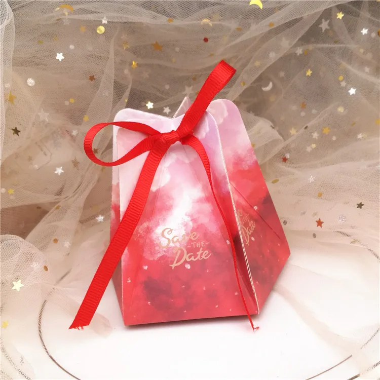 

New Personality Creative European Star Pentagon Marriage Partner Gift Sugar Box for the New Year of the Qing Dynasty