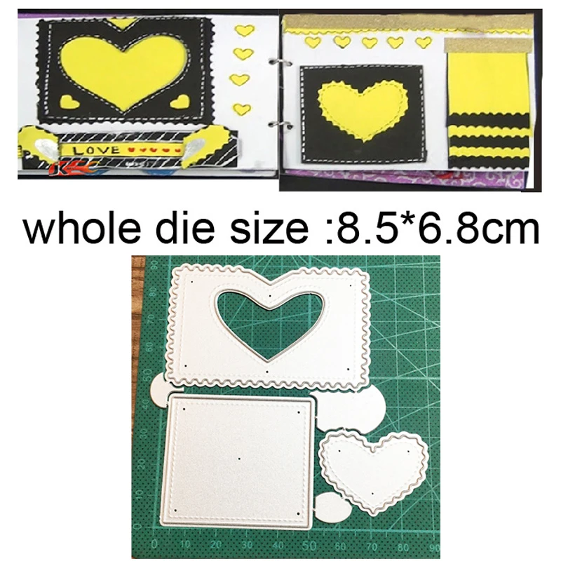 

Craft dies metal cutting dies cut die envelope cover frame Scrapbooking dies craft paper knife mould blade punch stencils dies
