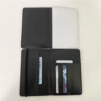 30pcslot women leather passport cover credit card holder men business travel wallet purse covers for diy sublimation