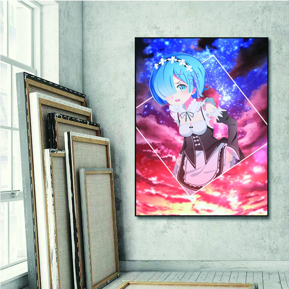 

Bedroom HD Anime Poster Home Decorative Painting Room Decoration Decoration Accessories Poster Art Wall Art Office