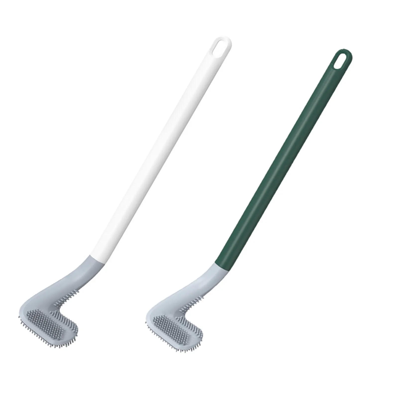 Щетка для чистки туалета с длинной ручкой силиконовые щетки ванной комнаты щетка