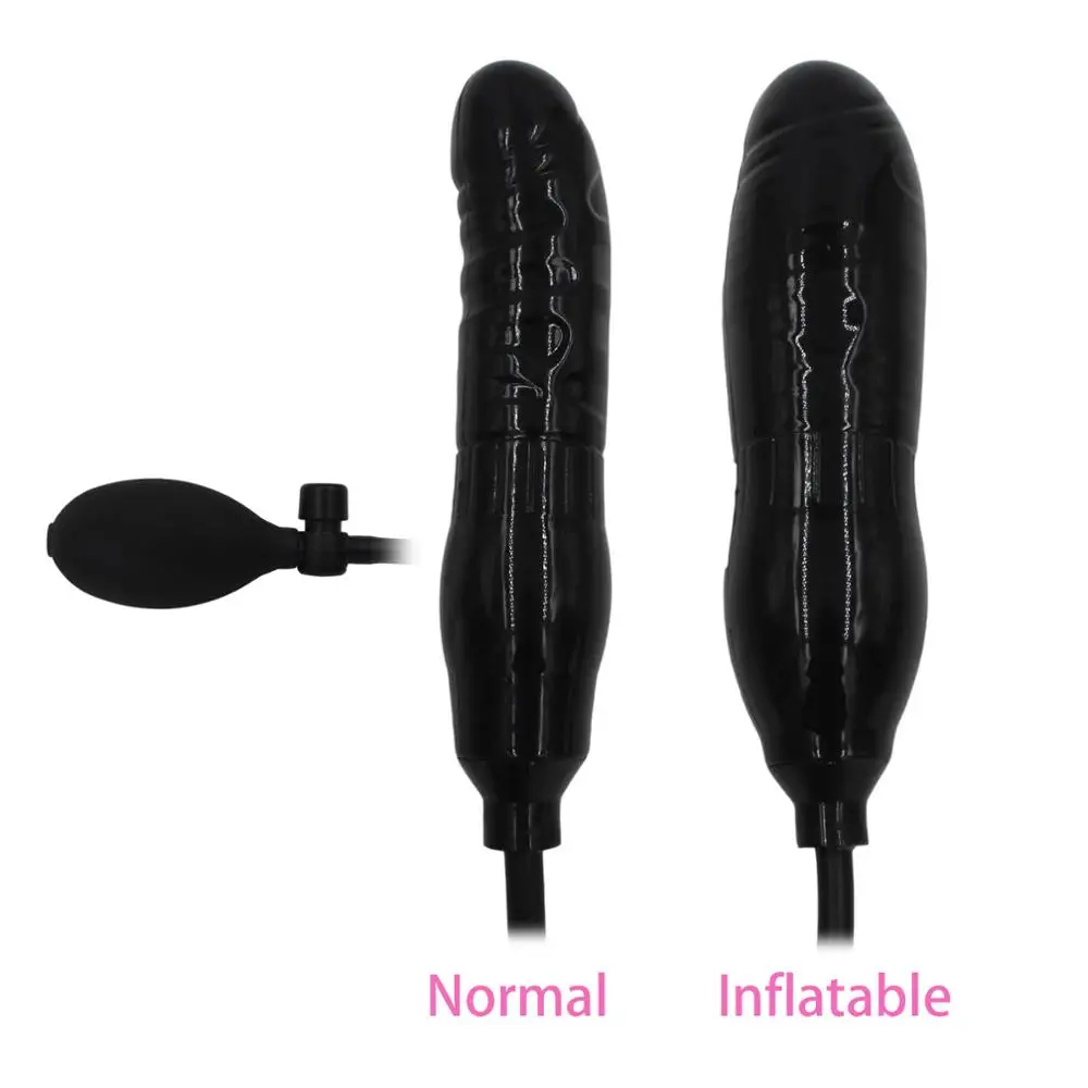 Надувной большой анальный расширитель насос Анальная пробка эротические