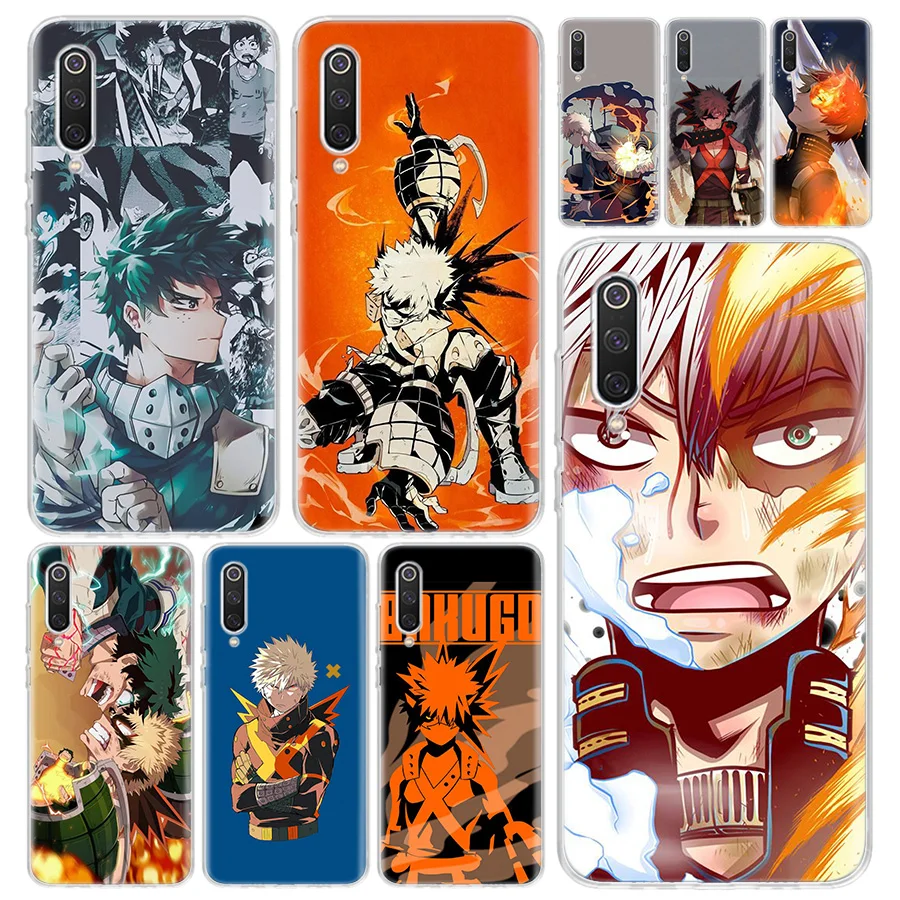 Чехол для телефона Katsuki Bakugo моя геройская академия чехол Xiaomi Redmi Note 9S 8 8T 9 7 7A 6 6A 5 5A 4X