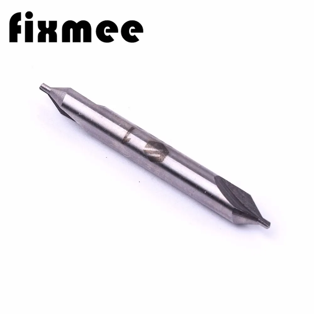 

10Pcs 1*3mm HSS Center Drill Bit 2 Flutes 60 Degree Angle Precision Combined Countersinks Drill Kit Machining Power Tool