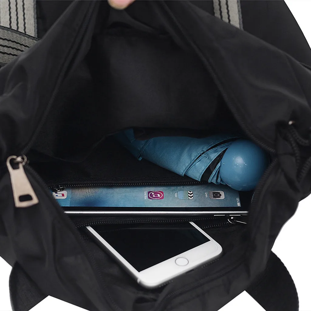 Solid color Women backpack Retro Fashion Waterproof Nylon Backpack School Bags For Teenagers Mochilas Travel Backpacks#N3 | Багаж и сумки