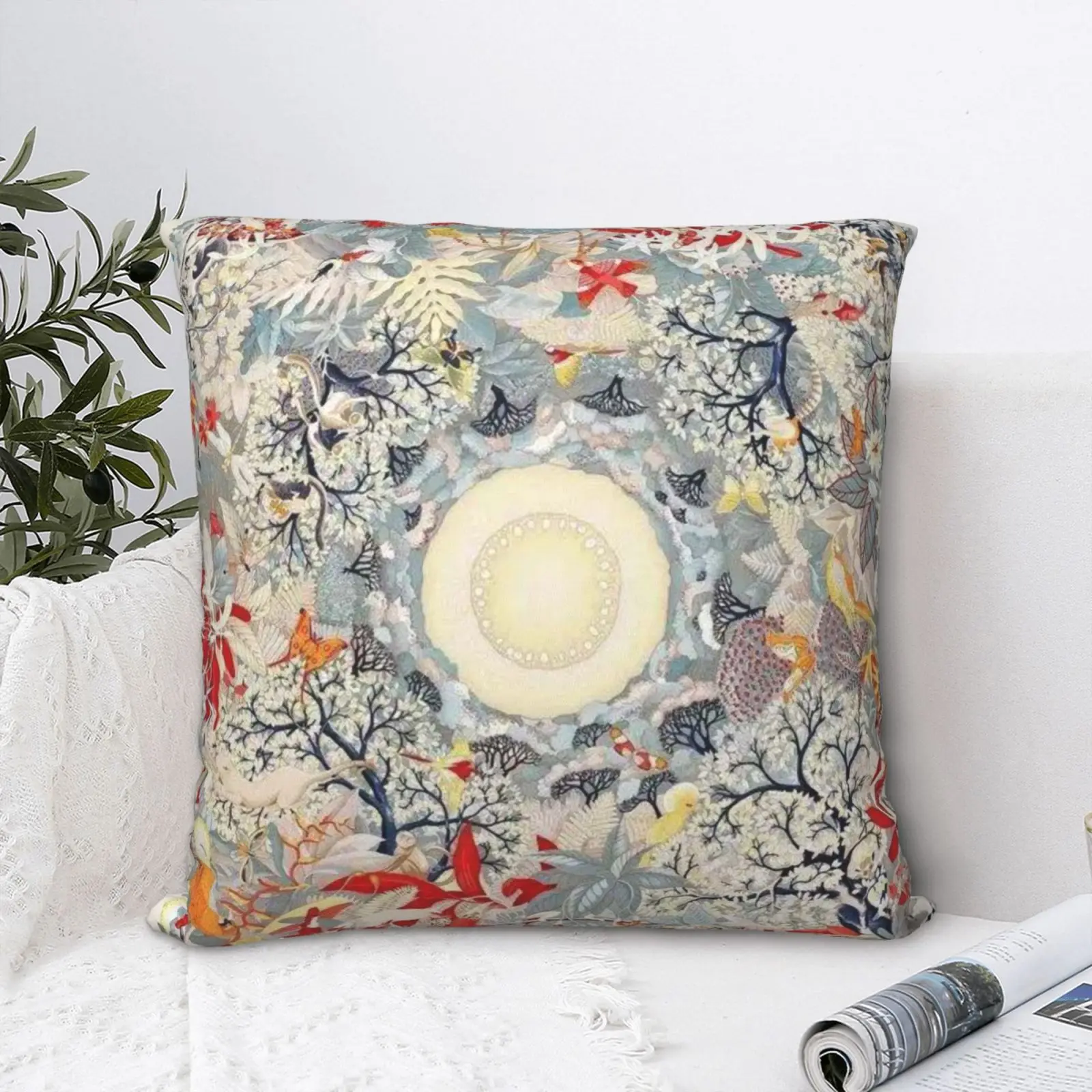 

European Design Printed Pillowcase, Modern, Novel, Living Room Bedroom Sofa Car Decorative Pillowcase