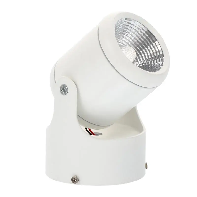 

7W Rotating LED Spotlight Lamp Track Light Restaurant Bar Exhibition Hall Light for Home Hotel