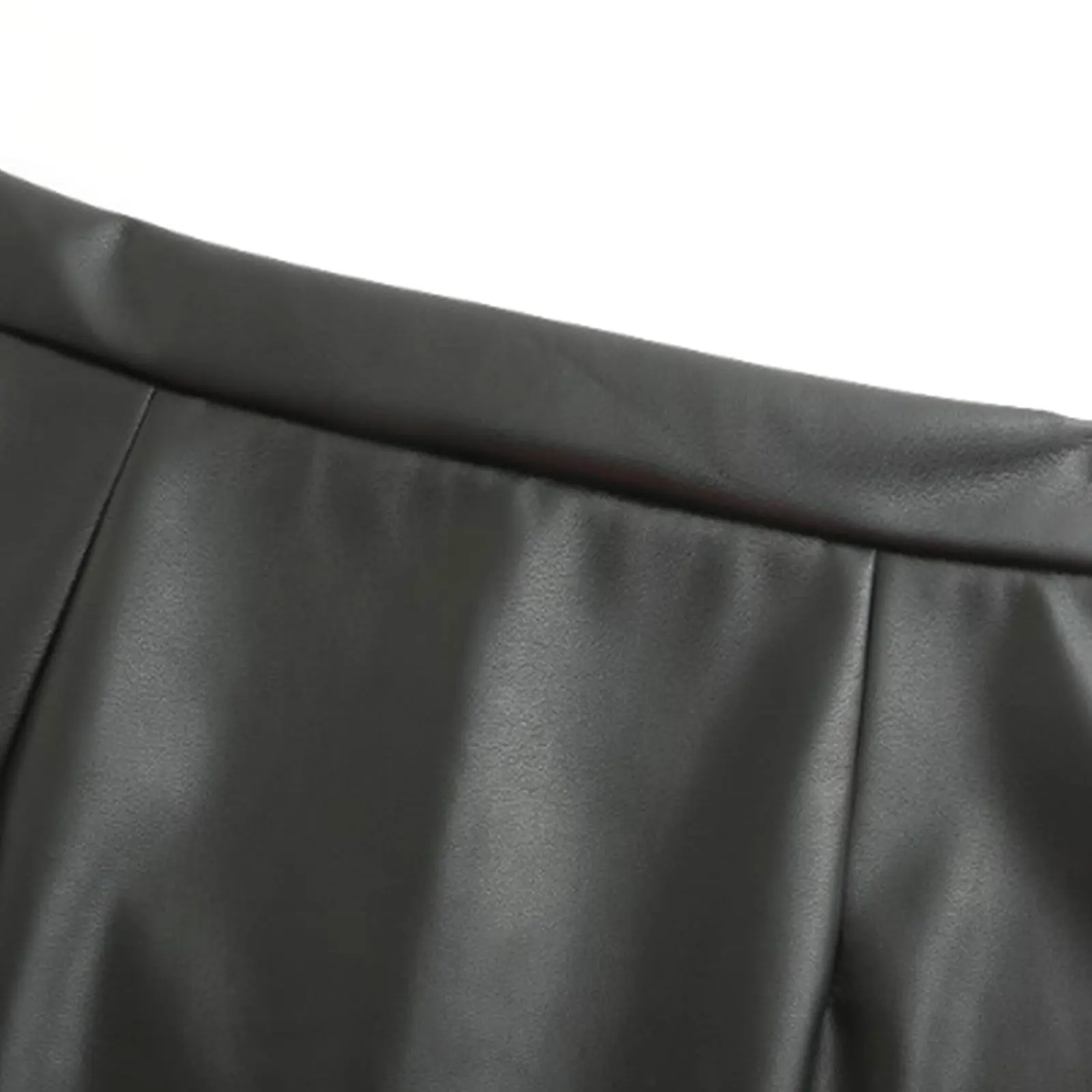 Чехол накладка из ПУ кожи юбки женские 2020 новое уплотнительное кольцо на молнии