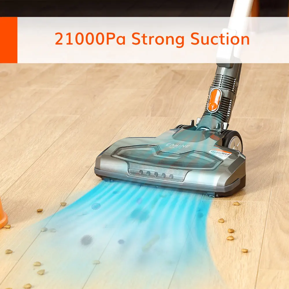 EASINE by ILIFE H70 Cordless Wireless Handheld Vacuum, 21KPa Suction Power, 40Mins Runtimes, Removable Battery, 1.2L Dust Cup