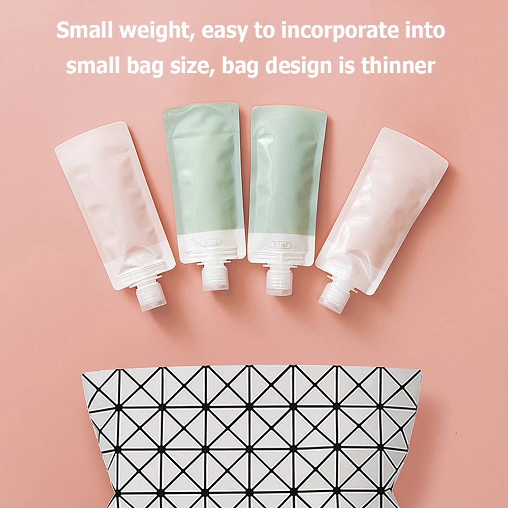 90 мл 2 шт жидкий диспенсер для лосьона шампуня мыла косметический контейнер