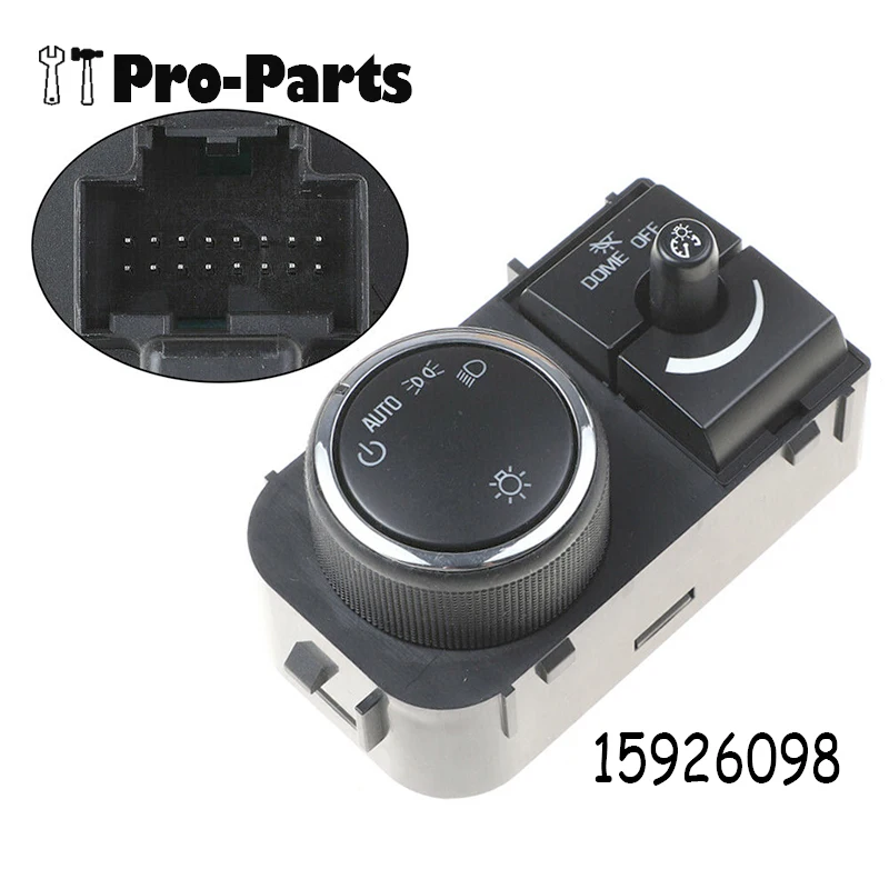 

Кнопка управления противотуманной фарой для GM Silverado Sierra 15926098 25858426