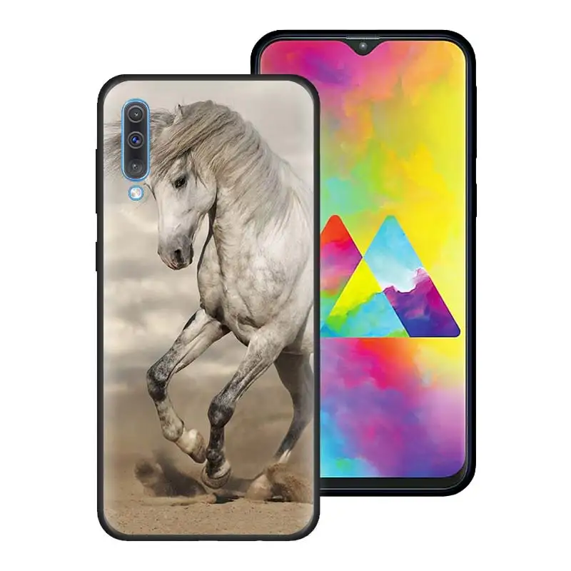 Running Horse Capas For Samsung Galaxy A51 A71 A72 M30s A21 A21s A31 A41 Phone Cases M31s M51 A21 A12 A02s Casing