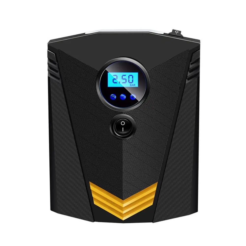 Портативный 150PSI автомобильный насос для шин с цифровым дисплеем воздушный