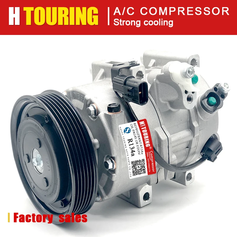 For DVE18 ac compressor kia sorento 2014 QR 977012P400 97701-2P400 1F3BE06400 1F3BE-06400
