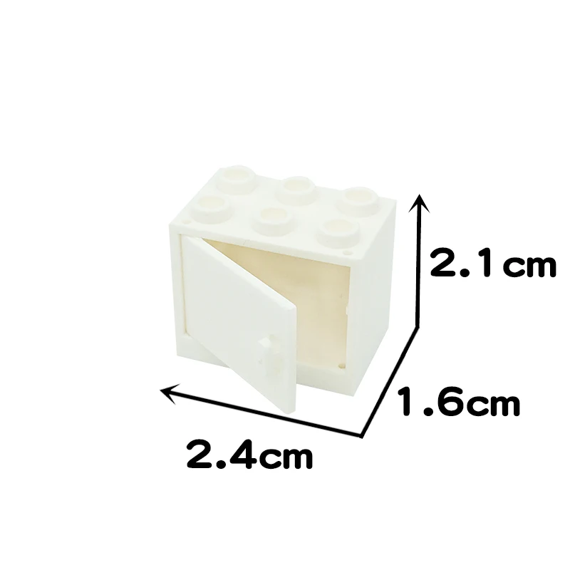 

10PCS Storage Box Building Blocks Compatible Major Brand Kids Toys Early Learning MOC Education Gifts