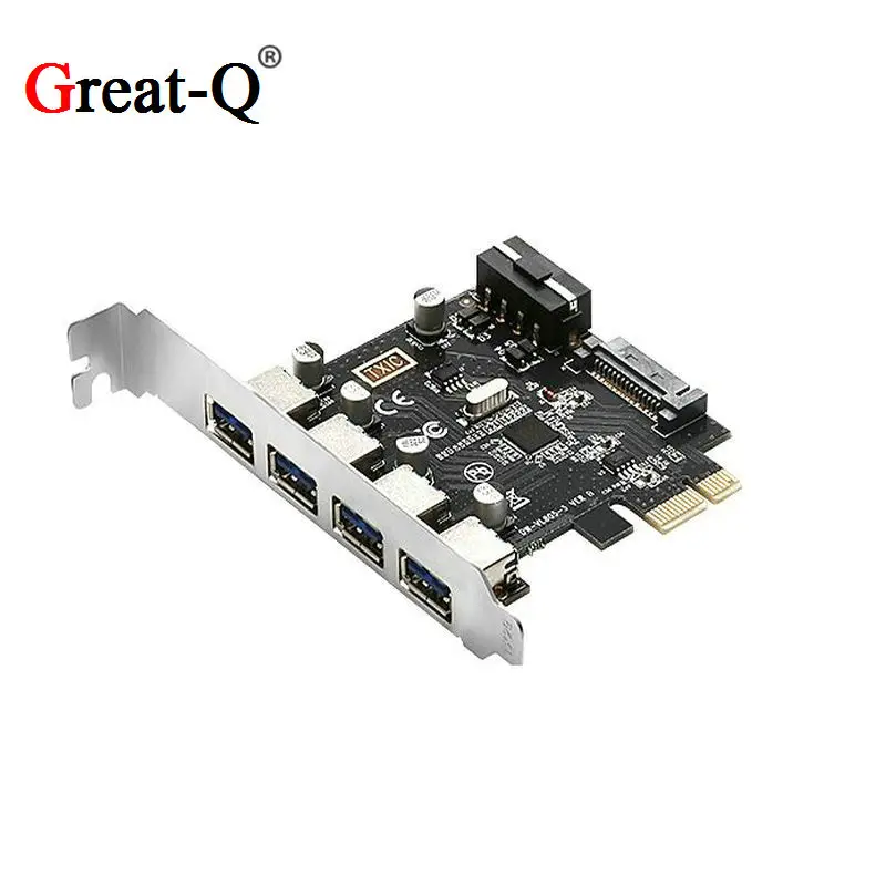 4 порта usb 30 pci express райзер комбиниров