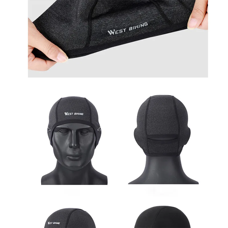 Велосипедная шапка для мужчин и женщин флисовая осенне-зимняя верховой езды