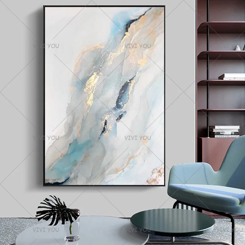 

Абстрактная картина маслом на холсте ручной работы современный яркий цвет абстрактная живопись цвет красочный пейзаж Картина домашний нас...