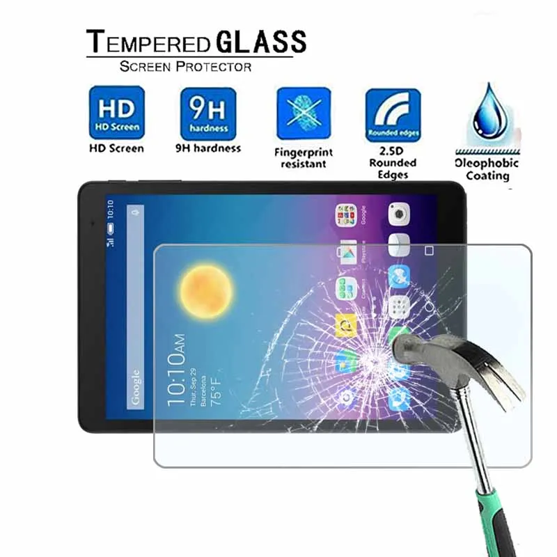 For Alcatel OneTouch POP 10 9.6" - 9H Ultra clear Premium Tablet Tempered Glass Screen Protector Film Guard Cover | Компьютеры и