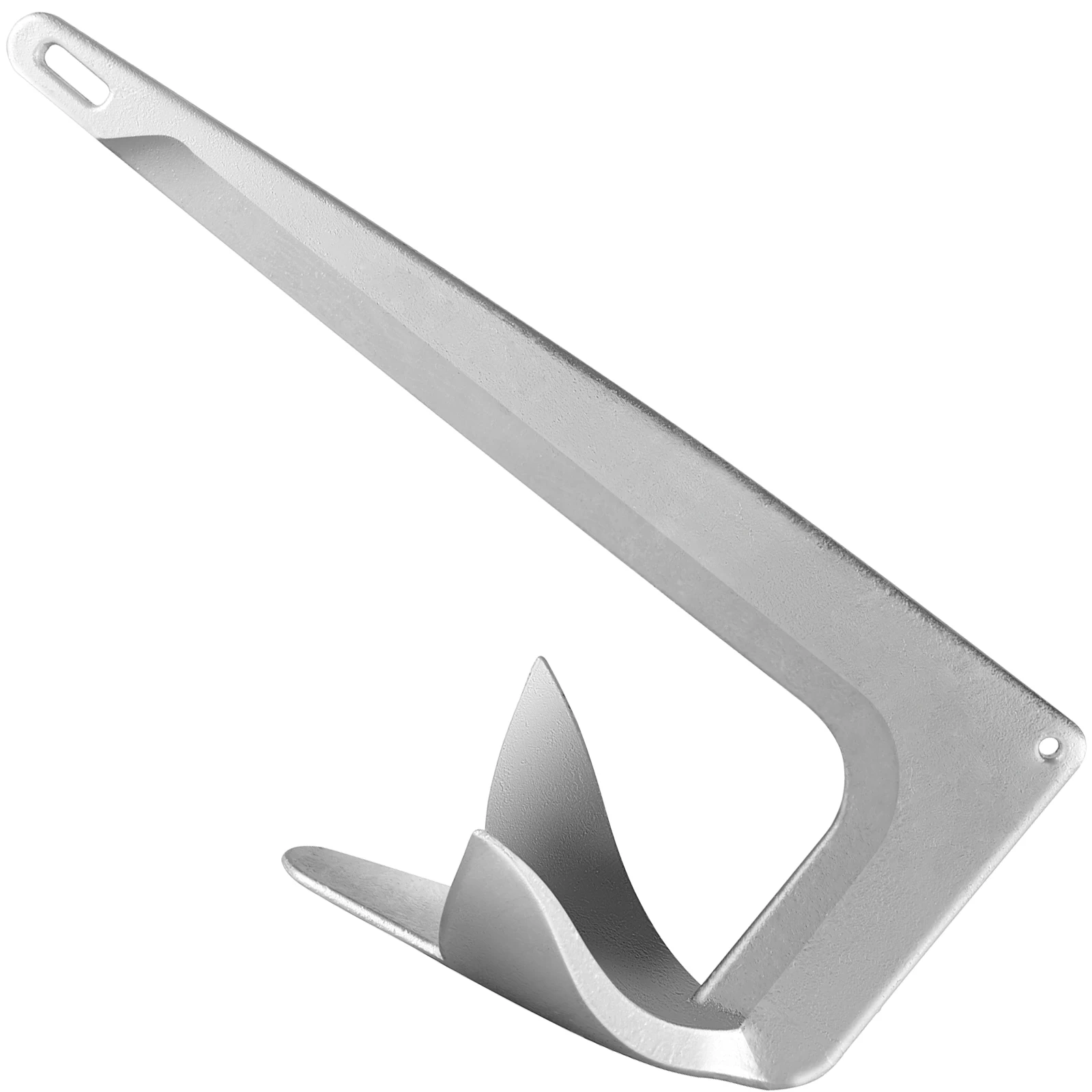 

VEVOR 11 LBS / 5 KG Bruce-Style Claw Anchor Suitable for 16 - 23 FT Ships Galvanized Steel Boat Delta Anchor With Strong Grip