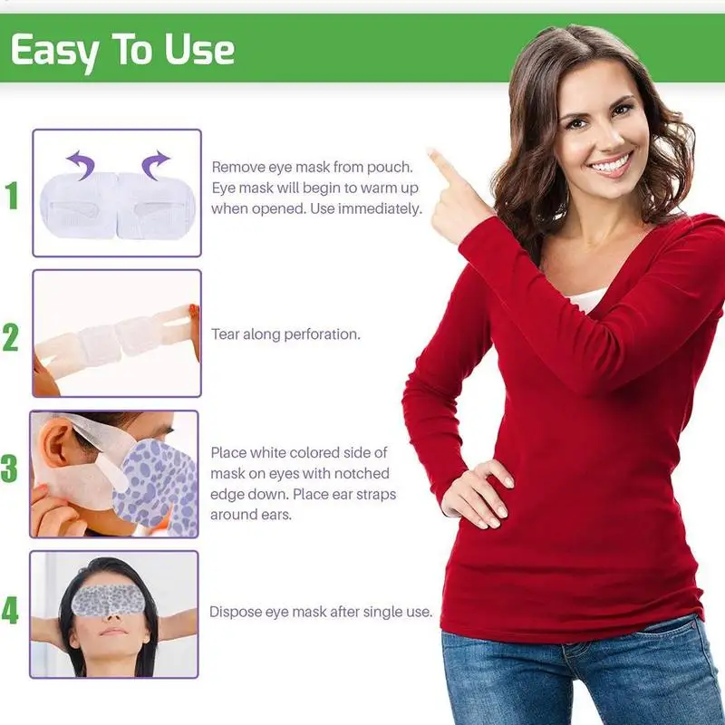 Лавандовая Паровая маска для глаз грейпфрута и жасмина 41 градусная круглая с