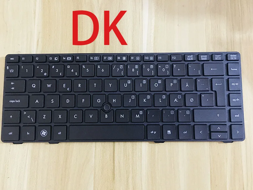 Лучшая клавиатура для HP 8460P 8460W 8470p 8470w ProBook 6460b 6465b 6470b 6475b в испанской / датской / шведской / французской раскладке.