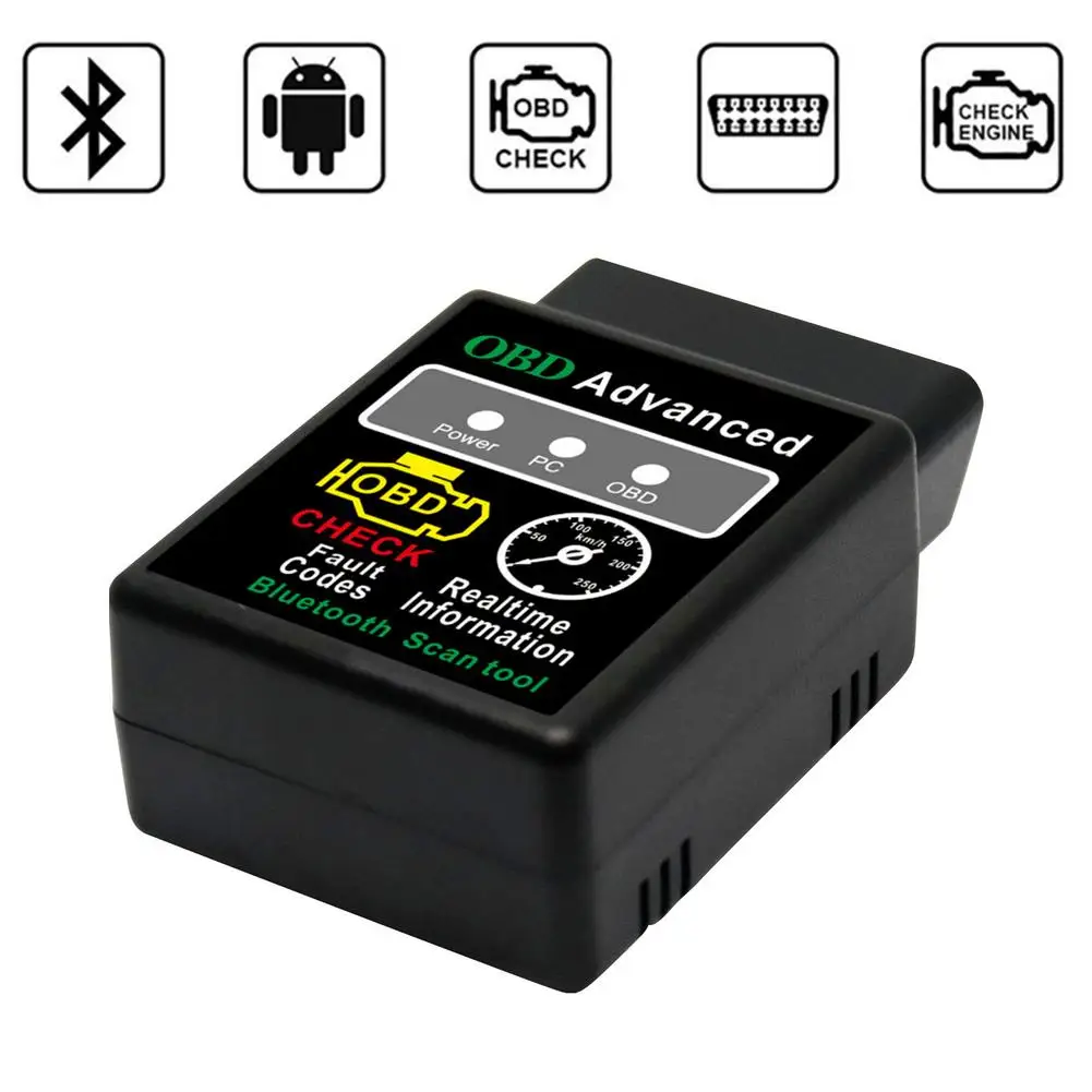 

Car Diagnostic Scan Tool Blue-tooth Mini Auto Scanner OBD2 Mini Auto Scanner Car Diagnostic Scanner Tool OBDII Interface Adapter