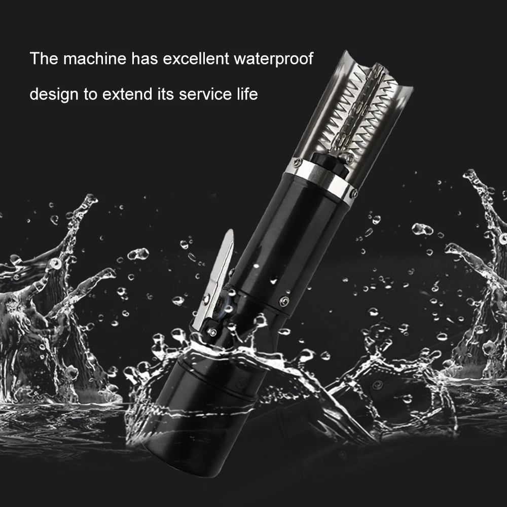 Рыбочистка электрическая рыбочистка рыболовные чешуи очиститель удаление