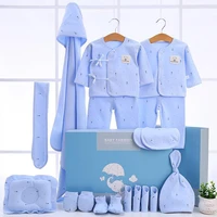 newborn clothing suits 18 pcsset baby toddler cotton set for girls boys pink blue yellow