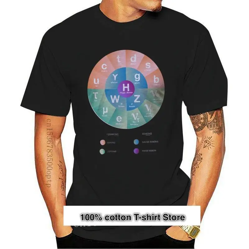 

Camiseta de Física de Partículas, nuevo modelo estándar, diseño de camisa