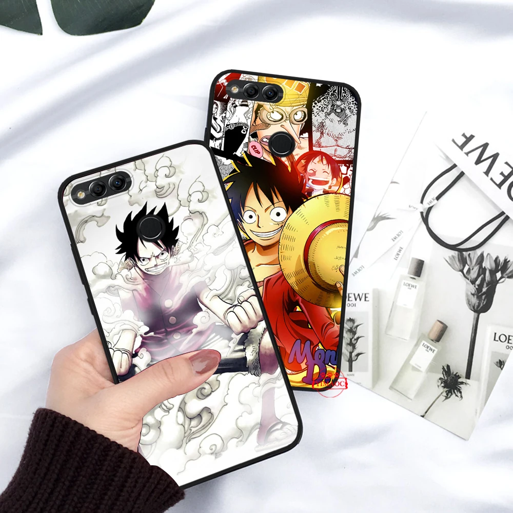 Японский аниме коллаж цельный luffy силиконовый чехол для Huawei Honor 6a 7A Pro 7X8 Lite 8X 8C 9 Note