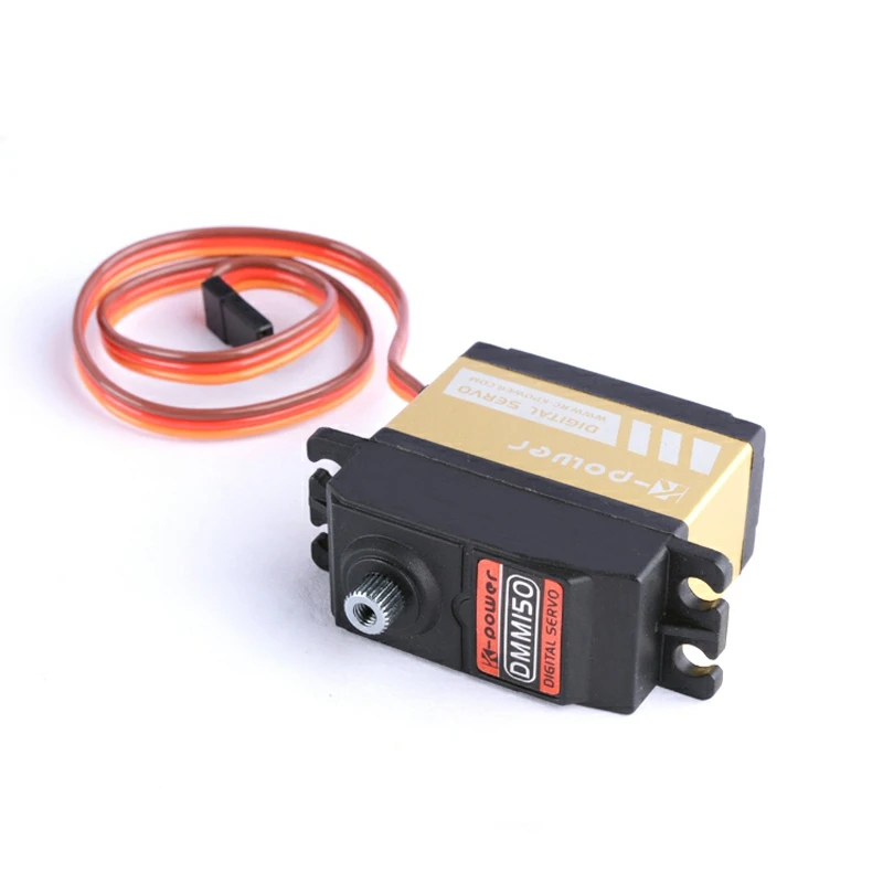 Цифровой сервопривод K power DMM150 15 кг металлическая шестерня масштаб 1/8 1/10